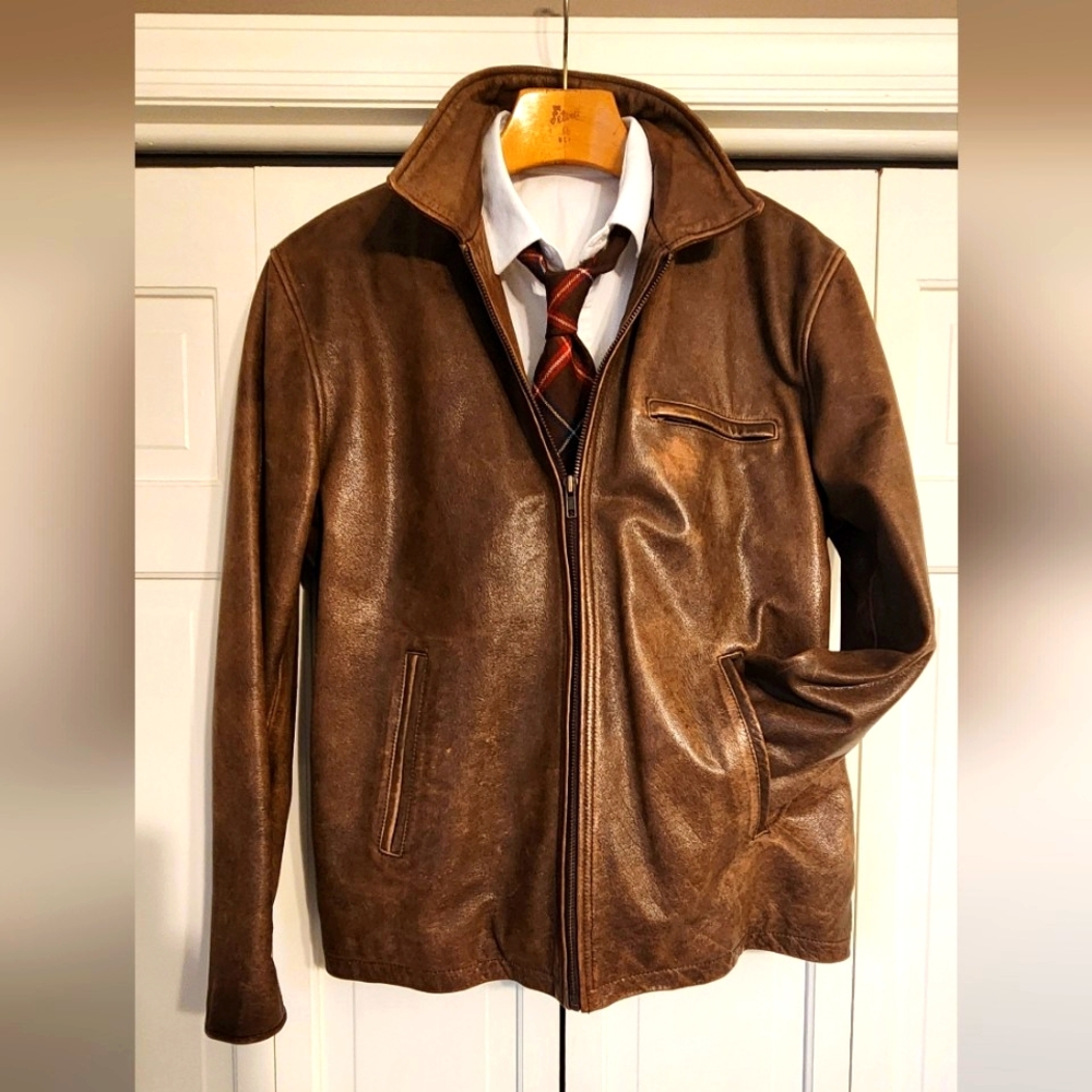 Leather Coat